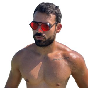Olympus Achilles Red Black – γυαλιά ηλίου UV400