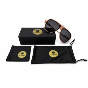Olympus Themis Round Gold Black – γυαλιά ηλίου UV400