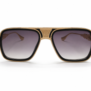 Themis Square Black Gold