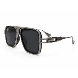 Olympus Themis Square Silver Black – γυαλιά ηλίου UV400