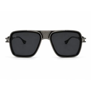 Olympus Themis Square Silver Black – γυαλιά ηλίου UV400