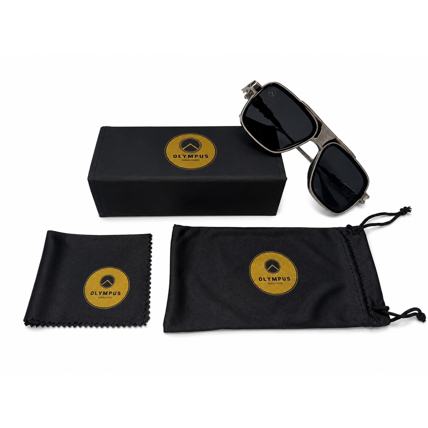 Olympus Themis Square Silver Black – γυαλιά ηλίου UV400