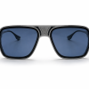 Themis Square Silver Blue